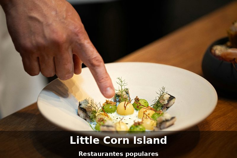 Restaurante en Little Corn Island